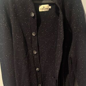 The Normal Brand Men Navy Cardigan